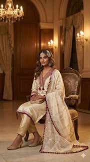 Doree Designer Suits Ivory