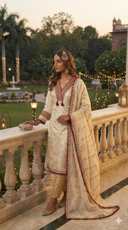 Doree Designer Suits Ivory